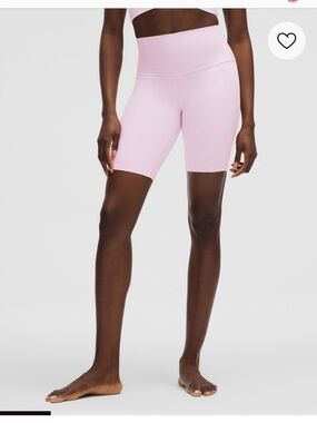lululemon athletica High-Rise Bike Shorts — Light Pink